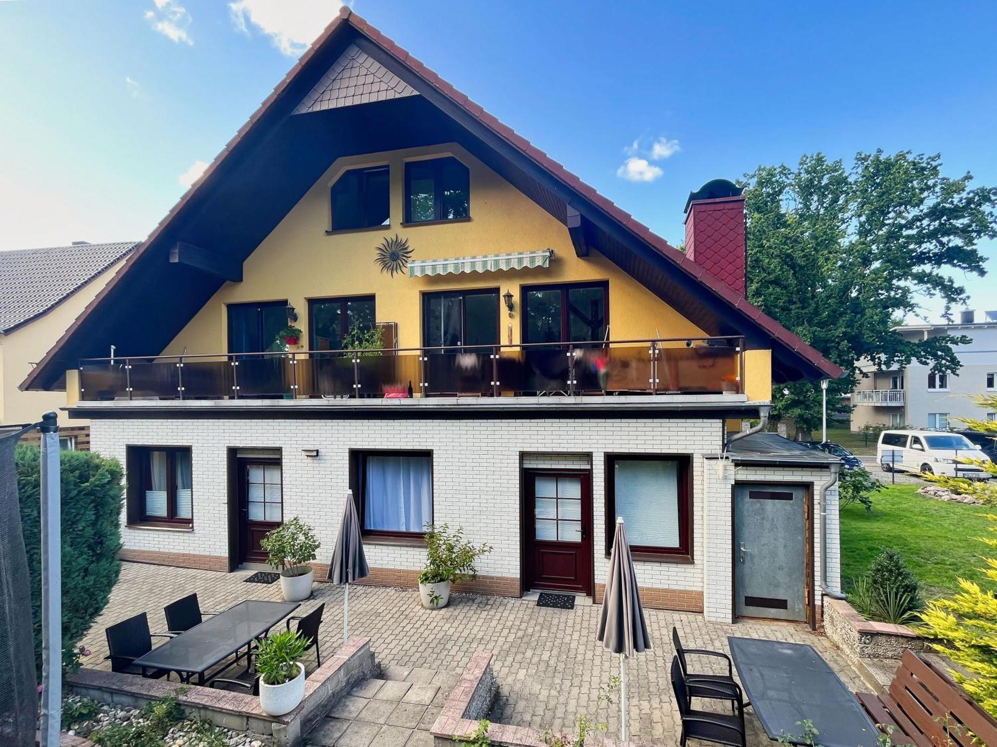 Ferienhus Baabe Fewo 01 Terrasse, Sauna- Und Schwimmbadnutzung Im Ahoi Sellin Ngoại thất bức ảnh