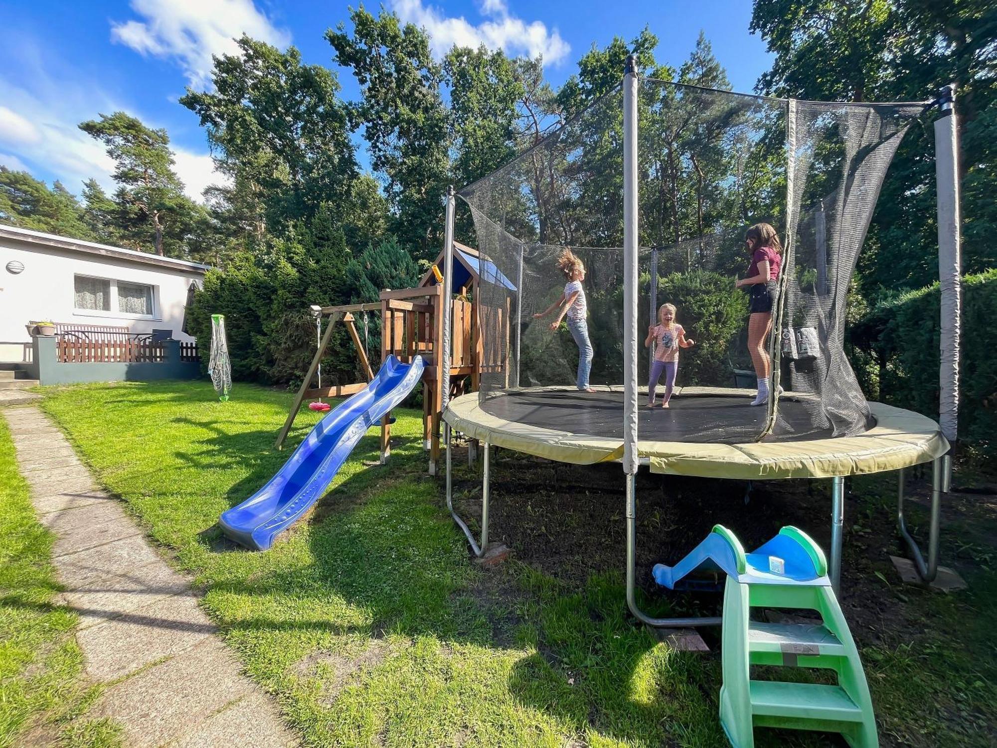 Ferienhus Baabe Fewo 01 Terrasse, Sauna- Und Schwimmbadnutzung Im Ahoi Sellin Ngoại thất bức ảnh